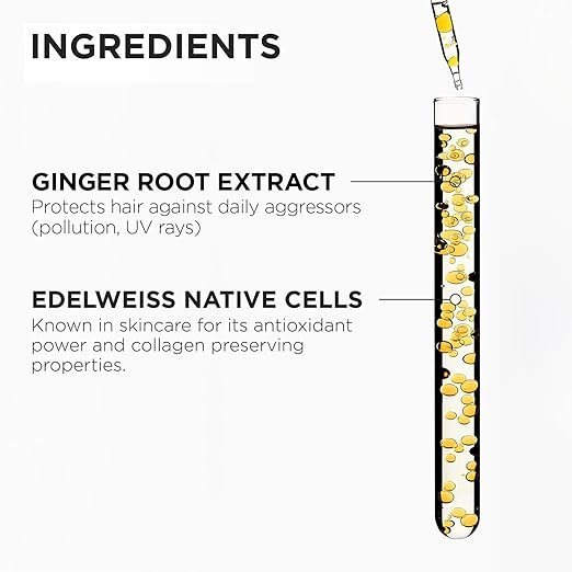 Kérastase Genesis Hair Fall Conditioner 200ml | Anti-Hair Fall Conditioner Suitable for All Hair Types | Infused with Ginger Root and Edelweiss Native Cells - Image 3