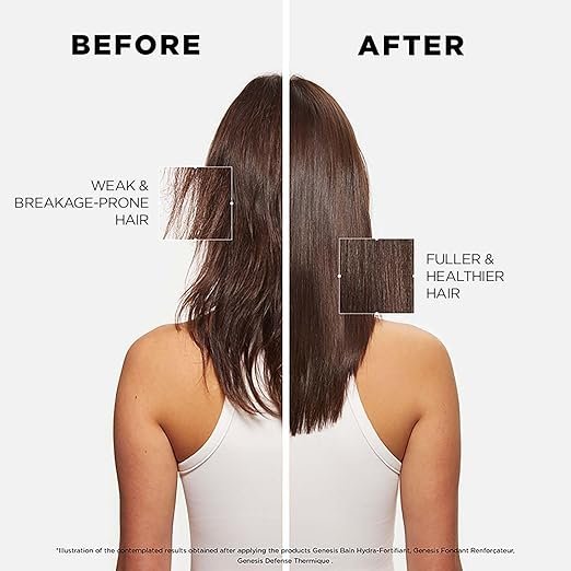 Kérastase Genesis Hair Fall Conditioner 200ml | Anti-Hair Fall Conditioner Suitable for All Hair Types | Infused with Ginger Root and Edelweiss Native Cells - Image 4